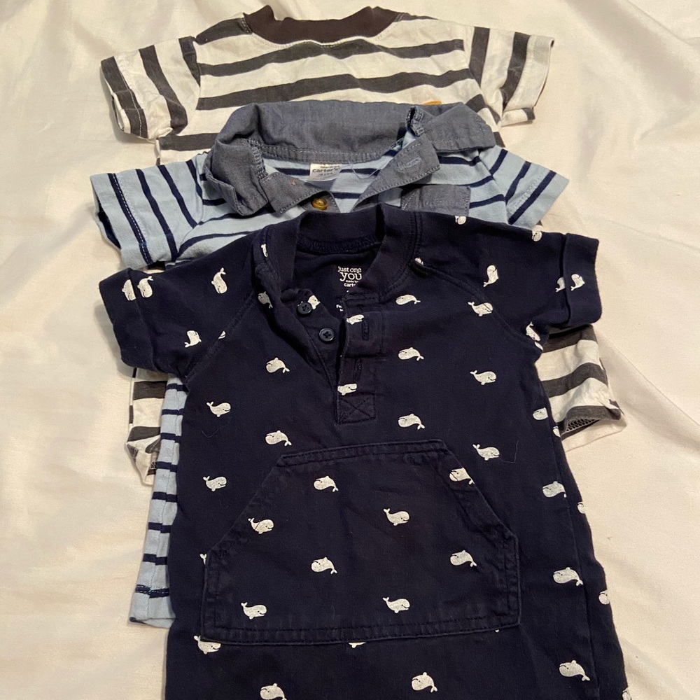 ‼️4/$20 SALE‼️Boys Romper Bundle